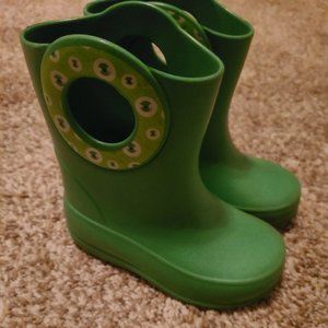 Okabashi green rain boots size 7 (Target)